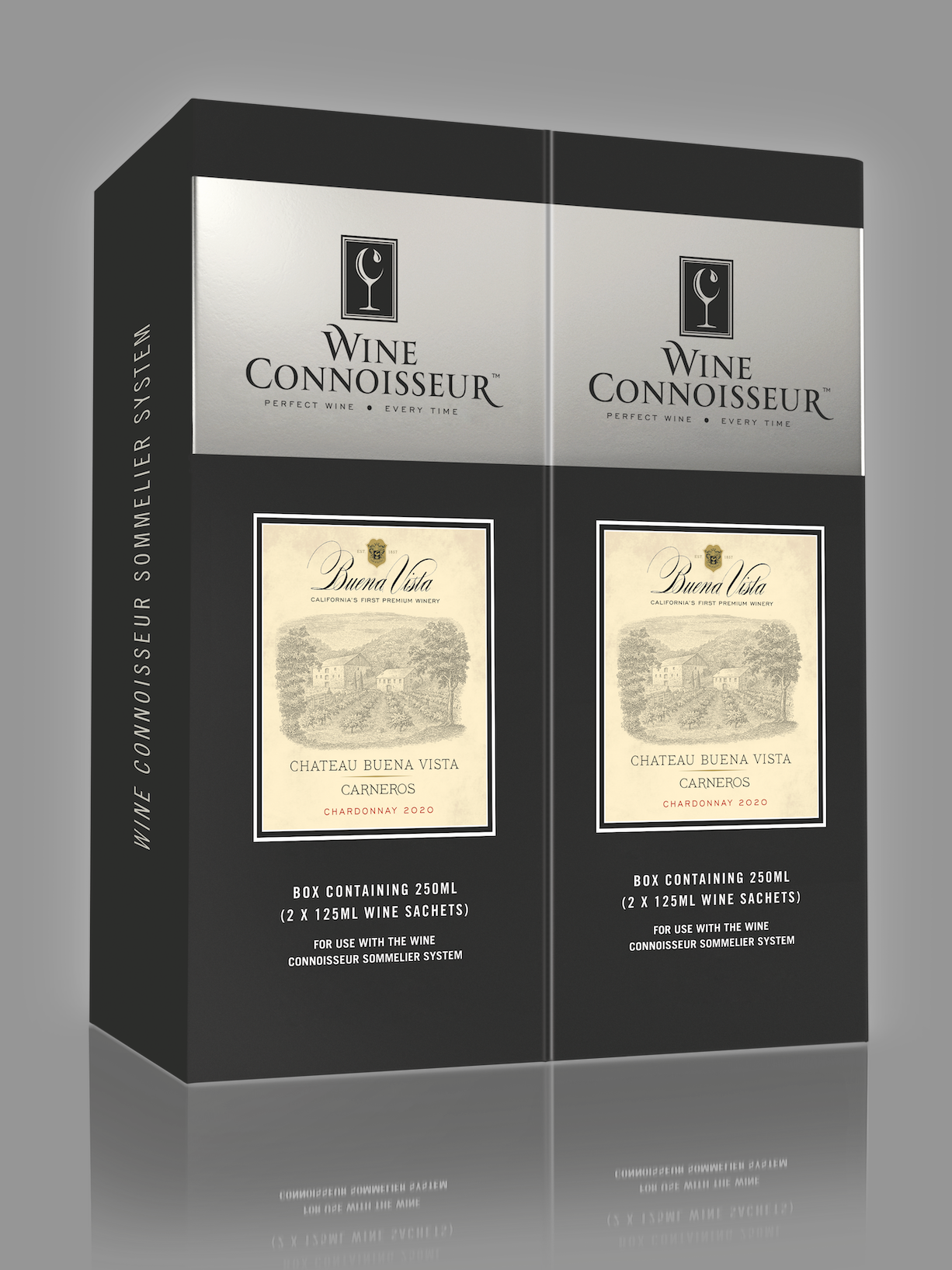 WC Buena Vista Chardonnay 2020 4/125mL 14%